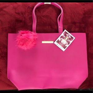 Vince Camuto pink tote! Never Used!